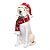 Colecionavel Labrador com Cachecol e Gorro Bege e Vermelho - Imagem 1