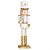 Soldado de Chumbo com Espada 38cm (Quebra - Nozes) Dourado / Branco - Imagem 1