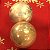 Bola de Natal Brilho e Texturizada Marfim 12cm - 4 Un - Imagem 2
