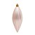 Enfeite para Pendurar Pino com Gomos Nude 13cm - 4 Un - Imagem 1