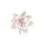 Poinsetia Nude / Rosa Claro Cabo Curto - 1 Un - Imagem 1