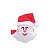 Presilha com Rosto Papai Noel Branco e Vermelho - 2 Un - Imagem 2