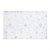 Toalha de Mesa de Natal 10 Lugares Retangular Flocos de Neve Branco e Dourado 180X320 - Imagem 1
