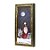 Quadro Decorado com Papai Noel Vermelho e Azul Bivolt - Imagem 1