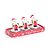 Vela 3D Papai Noel Vermelho e Branco - 3 Un - Imagem 1