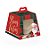 Caixa Para Panetone com Visor Noel Boas Festas G 19x19x16,5cm 500g - 10 Un - Imagem 1