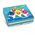 Caixa Retângular com Tampa e Fundo Decorado New Baby Shark P 17X13,5X4,5 - 1 Un - Imagem 1