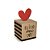 Caixa Pop Up Feito Com Amor P 7X7X7 - Pacote com 10 Un - Imagem 1