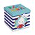 Caixa Surp Ovo Em Pé 350G Bril Páscoa Azul 18,5X18,5X18,5 com 1 Un - Imagem 1