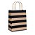 Sacola Papel Pretty List Kraft/Pto G 32x26,5x13 - 1 Un - Imagem 1