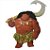 Painel Relevo para Decoração Festa Moana Maui - 1 Un - Imagem 1