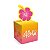 Caixa Pop Up Festa Havaiana P 9x9x8,5 - 10 Un - Imagem 1
