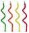 Vela Big Espiral Neon - 4 Un - Imagem 1
