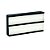 Luminoso Personalizável 2 Andares Preto 32x5,3x16,8 - 1 Un - Imagem 1