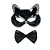 Conjunto de Acessórios Gatinho Cinza - Imagem 1
