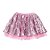 Saia de Tule e Tecido Escamas Rosa Infantil - 1 Un - Imagem 1