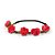 Acessório Tiara com Elástico Floral Rosa e Pink - 1 Un - Imagem 1