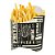 Caixa Embalagem Batata Fritas Automatica - Black - 50 Un - Imagem 1