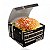 Caixa Embalagem Hambúrguer Gourmet - Black - 50 Un - Imagem 2