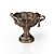Ânfora Flor Metal Gold - P - Imagem 1