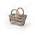 Cesto vime Piquenique - P 23x14x13 - Imagem 1