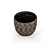 Vaso Cerâmica Escamas Gold - G 23x23x18 - Imagem 2