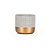 Vaso Cimento Gold Geométrico - M 16X16X15 - Imagem 1