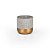 Vaso Cimento Gold Geométrico - P 13X13X13 - Imagem 3