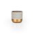 Vaso Cimento Gold Ondas - P 13X13X13 - Imagem 3