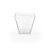 Vaso Vidro Triângulo 17,5X17,5X17,5 - Imagem 1