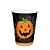 Copo Papel Noite do Terror 240Ml Preto - 8 Un - Imagem 1
