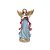Anjo Decorativo Com Harpa Cor Azul - Imagem 1