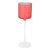 Castiçal com Haste Vermelho 30cm - Imagem 1