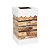 Chamine Decoraiva em Mdf Branco P - Imagem 1