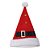 Gorro Roupa Noel Vermelho e Branco e Preto - Imagem 1