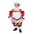 Papai Noel Chef com Avetal Vermelho e Branco e Verde - Imagem 1