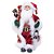 Papai Noel Segurando Lanterna Vermelho e Branco e Ouro 30cm - Imagem 1