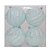 Bola Listra Glitter Azul 10cm - 4 Un - Imagem 1