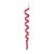 Enfeite para Pendurar Candy Vermelho e Branco 19cm - 6 Un - Imagem 2
