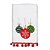 Toalha de Rosto Bolas Natal Branco 40X71 - 2 Un - Imagem 1