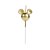 Vela Mickey 360 Dourada - Imagem 1