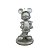 Vela Mickey Gigante 3D Prateado - Imagem 1