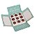 Caixa Surpresa para 9 Brigadeiros Chevron Compose Colorido 13,7x13,7x10cm - Imagem 2