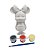 Lembrancinha - Kit Pintura em Gesso Minnie - 4 Un - Imagem 1