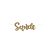 Faixa Decorativa Lettering Glitter Saude - Imagem 1