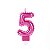 Vela Balão Rosa Número 5 - VOR05 - Imagem 1