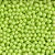 Confeito Sugar Beads Perolizados Verde 4mm 100G - Imagem 1