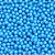 Confeito Sugar Beads Perolizados Azul Escuro 4mm 100G - Imagem 1