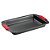 Forma de Aço Carbono Retangular com Cabo Silicone 36X23,5X4cm - Cromus Allonsy - Imagem 1