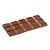 Forma para Chocolate Barra Choco 27,5X13,5X2,5 - Cromus Allonsy - Imagem 1